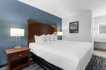 Standard Room, 1 King Bed, Non Smoking, Refrigerator & Microwave