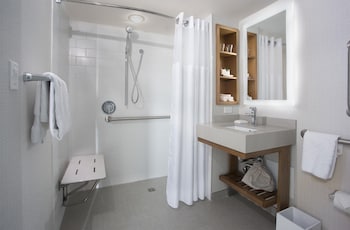 Room, 1 King Bed, Mobility Accessible (Roll in Shower)