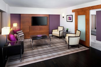 Suite, 1 King Bed, Accessible, Microwave (Roll-In Shower)