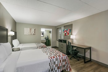 Deluxe Room, 2 Double Beds, Non Smoking