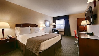 Standard Room, 1 King Bed, Non Smoking, Refrigerator & Microwave (Walk-in Shower)