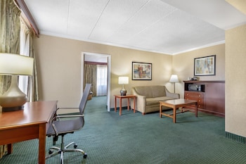 Suite, 1 King Bed, Non Smoking, Refrigerator & Microwave (Penthouse;Oversized Room;with Sofabed)