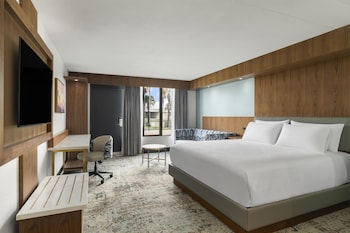 Standard Room, 1 King Bed, Patio, Poolside (with Single Sofabed)