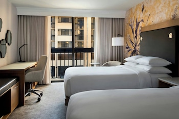 Room, 2 Double Beds, Balcony