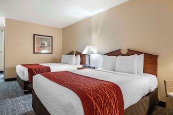 Standard Room, 2 Queen Beds, Non Smoking, Refrigerator & Microwave (Pet Friendly)