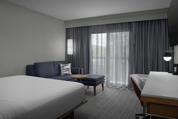 Room, 1 King Bed with Sofa bed (Mobility/Hearing Access, Roll-In Shwr)