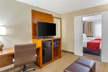 Business Suite, 2 Double Beds with Sofa Sleeper