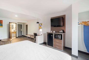 Standard Room, 1 King Bed, Smoking, Refrigerator & Microwave (with Sofabed)