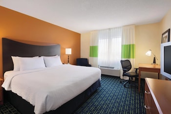 Room, 1 King Bed (Mobility/Hearing Access, Roll-In Shwr)
