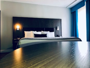 Suite, 1 King Bed, Non Smoking, Refrigerator & Microwave (Shower Only;with Sofabed)