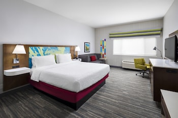 Room, 1 King Bed with Sofa bed, Microwave