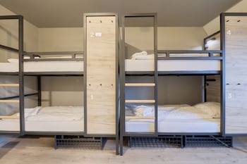 Bed in dormitory with 4 beds