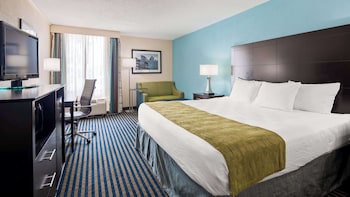 Standard Room, 1 King Bed, Accessible, Refrigerator & Microwave