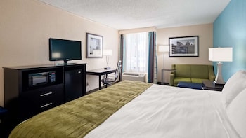 Standard Room, 1 King Bed, Accessible, Refrigerator & Microwave
