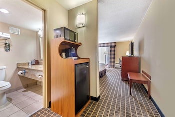 Suite, 1 Queen Bed, Jetted Tub, Pool View (Walk-in Shower)