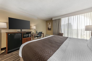 Standard Room, 1 King Bed, Non Smoking, Refrigerator & Microwave