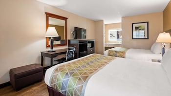 Standard Room, 2 Queen Beds, Smoking, Refrigerator & Microwave
