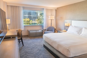 Standard Room, 1 King Bed, Accessible, Lake View (Communications Accessible)
