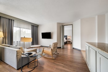 Suite, 1 King Bed with Sofa bed, Jetted Tub