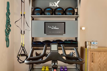 2 Room, 1 King Bed Fitness Suite, Sleeper Sofa