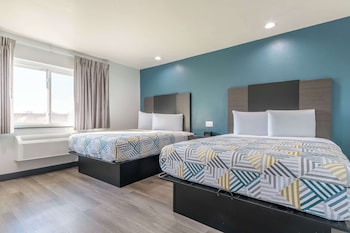 Standard Room, 2 Queen Beds, Non Smoking, Refrigerator & Microwave
