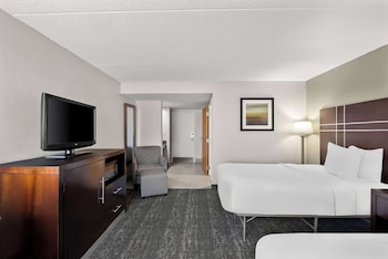 Standard Room, 2 Double Beds, Accessible, Refrigerator & Microwave