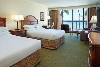 Club Room, 2 Double Beds, Oceanfront