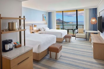 Room, 2 Queen Beds, Lagoon View (Rainbow Tower, Renovated)