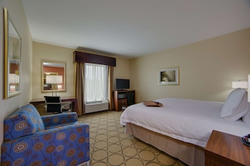 Room, 1 King Bed, Refrigerator & Microwave
