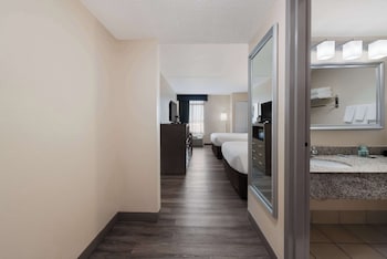 Standard Room, 2 Queen Beds, Non Smoking, Refrigerator & Microwave