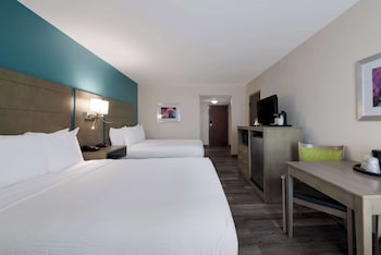 Standard Room, 2 Queen Beds, Non Smoking, Refrigerator & Microwave