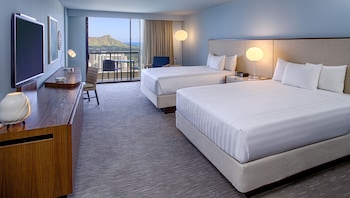 Room, 2 Queen Beds, Oceanfront (Diamond Head)