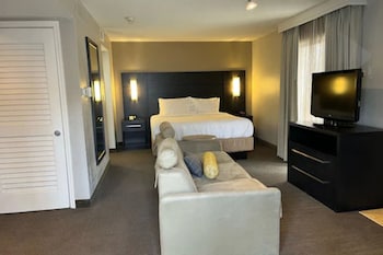 Studio, 1 King Bed with Sofa bed (Mobility/Hearing Accessible, Tub)