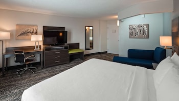 Standard Room, 1 King Bed, Non Smoking, Refrigerator & Microwave (Walk-in Shower)