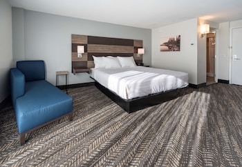 Standard Room, 1 King Bed, Non Smoking, Refrigerator & Microwave (Walk-in Shower)