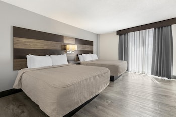 Standard Room, 2 Queen Beds, Non Smoking (Walk-in Shower;Pet Friendly)