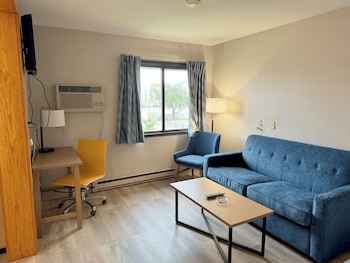 Suite, 1 King Bed, Refrigerator & Microwave