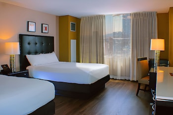 West Tower Executive Double Queen with Refrigerator/Coffee Maker
