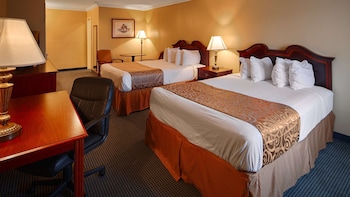 Standard Room, 2 Double Beds, Smoking, Refrigerator & Microwave