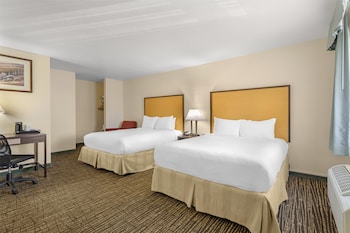 Standard Room, 2 Queen Beds, Non Smoking, Refrigerator & Microwave (Pet Friendly)