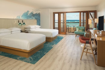 Deluxe Room, 2 Queen Beds, Oceanfront
