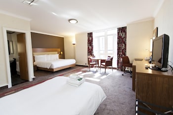 Family Room, 1 King Bed with Sofa bed