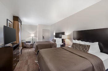 Standard Room, 2 Queen Beds, Non Smoking, Refrigerator & Microwave