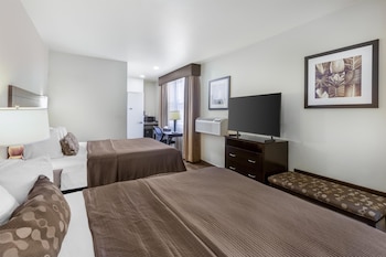 Standard Room, 2 Queen Beds, Non Smoking, Refrigerator & Microwave