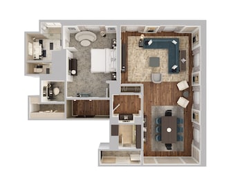 Suite, 2 Bedrooms (View)