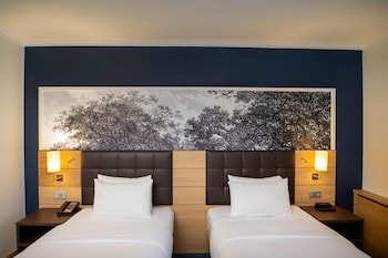 Deluxe Room, 2 Twin Beds, River View