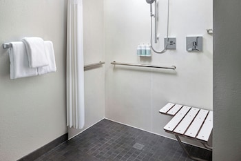 Room, 2 Double Beds, Hearing Accessible (Roll-in Shower)