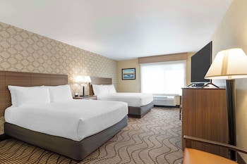Standard Room, 2 Queen Beds, Non Smoking, Refrigerator & Microwave