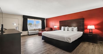 Standard Room, 1 King Bed, Non Smoking, Refrigerator & Microwave