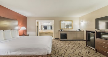 Deluxe Room, 1 King Bed, Non Smoking, Refrigerator & Microwave